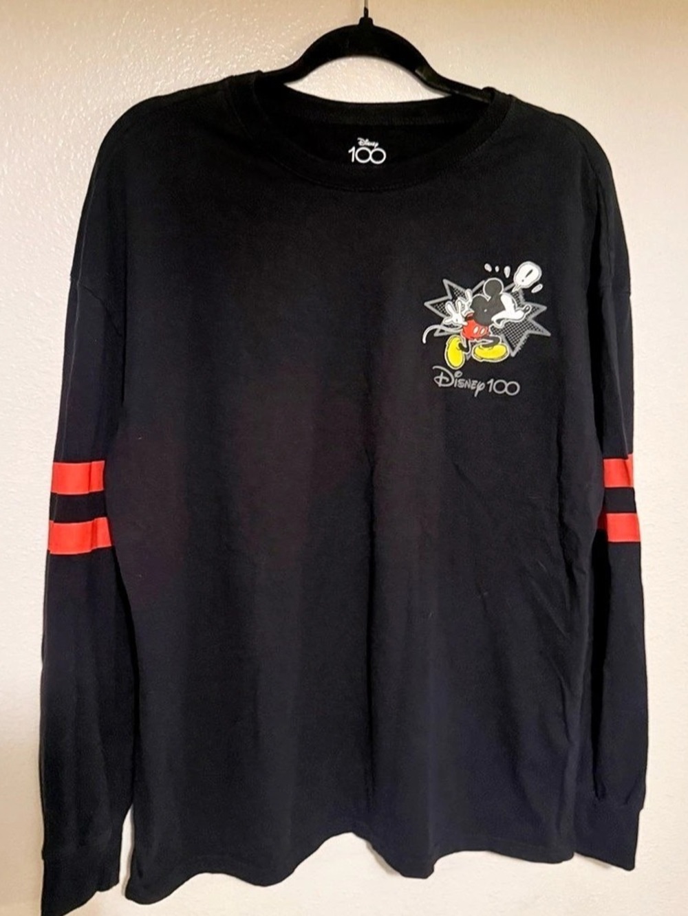 Disney 100 Mickey Mouse Black Large